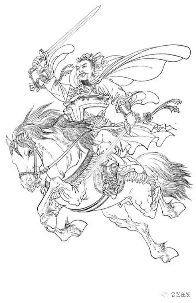 古代人物白描图谱集锦160幅(珍藏版)