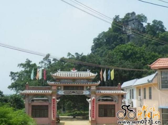 起凤山,又名凤凰山,位于武鸣县城东郊5公里处的夏黄村