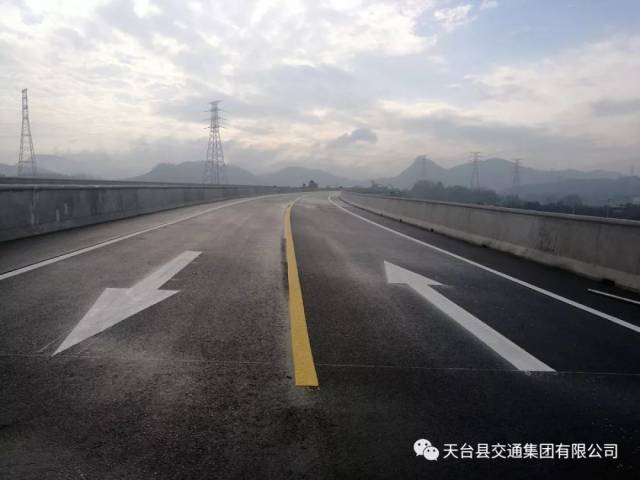 313省道的建成,完善了天台东西走向的路网结构,是天台县乃至台州市