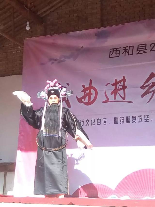 剧团团长董新平,杜虎,杨秋蝉,张文霞,李婷姐妹等参加下乡演出.