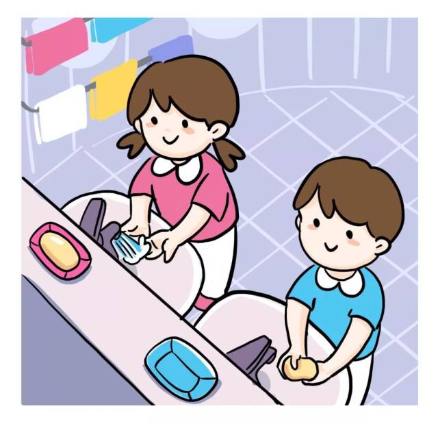漫画版幼儿园一日生活