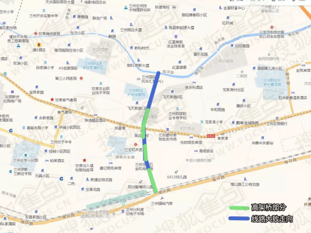 据悉,兰州市t608道路(s674号)工程起点自段家滩路引出,按照双向四