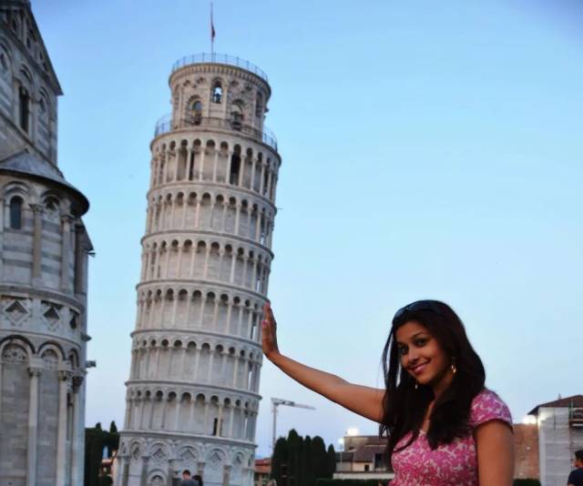 "leaning tower of pisa "now leaning less 比萨斜塔