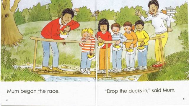 英语故事:牛津阅读树第二级 the duck race