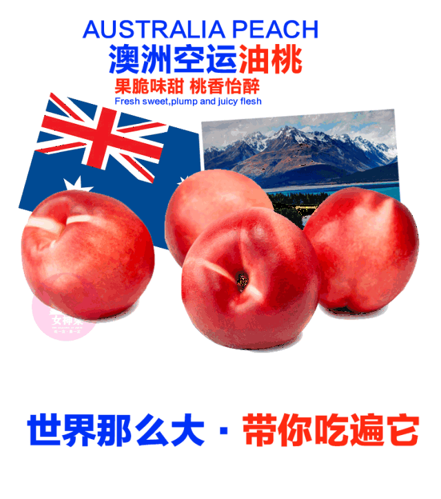 【澳洲油桃】有一种幸福叫做,漂洋过海为你而来