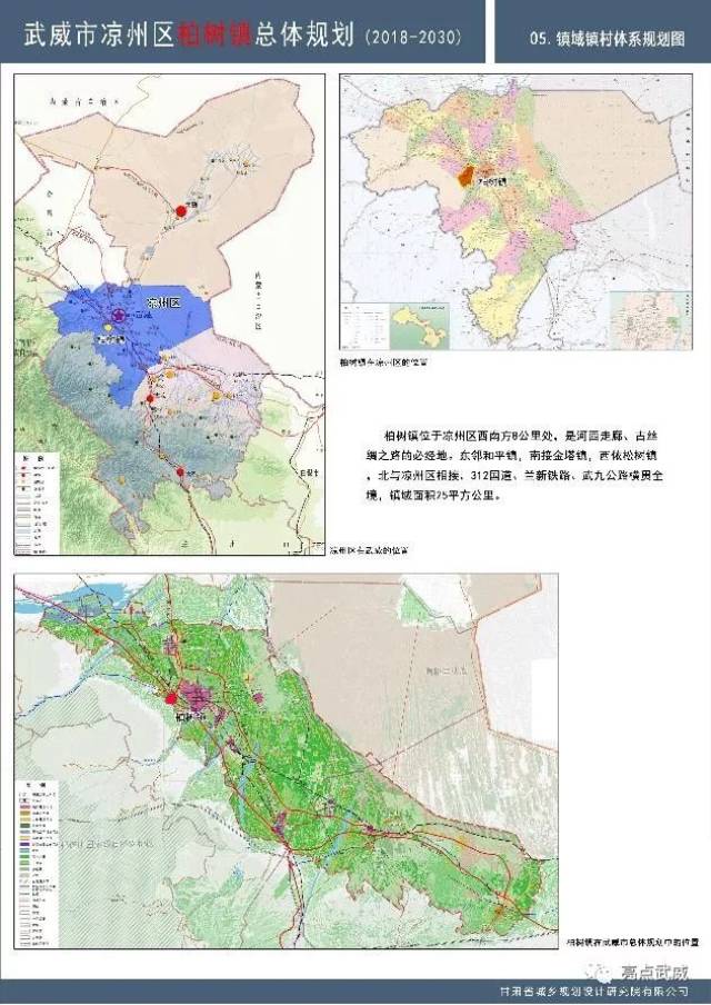 《武威市凉州区柏树镇总体规划(2018-2030年(草案)批前公示