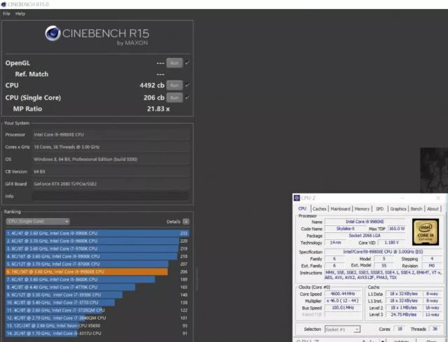 6ghz达成! 英特尔多核怪兽core i9-9980xe处理器实战体验