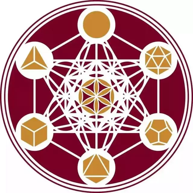 所有的元素,柏拉图立方都藏在名为梅塔特隆(metatron)立方的几何图形