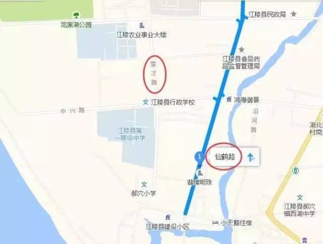 规划区位:江陵县仙鹤路以西,建桥路以北,楚才路以东