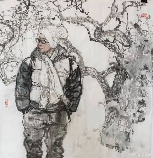 陈涤|他用水墨画出了东北人真实的生活(110幅)