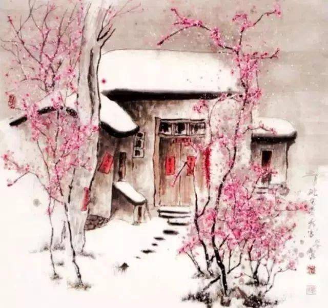 这组雪景画,简直美醉了!