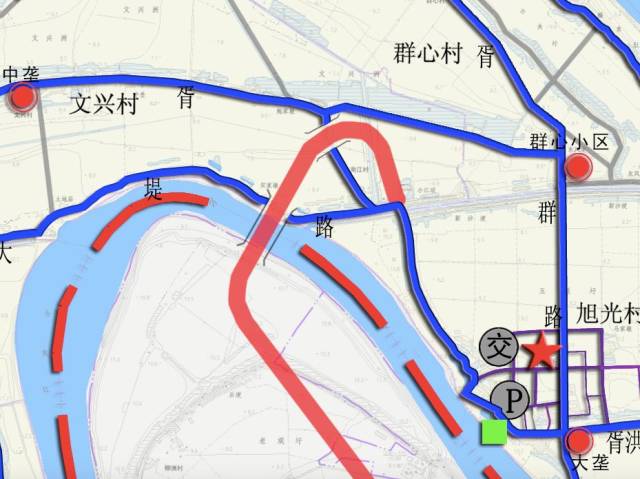 胥坝大桥拟规划建在这儿,您get到了吗?