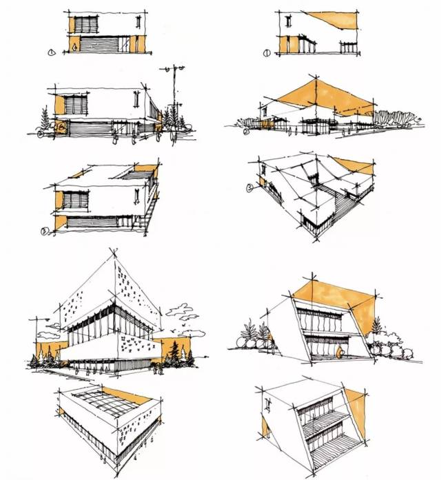 绘聚手绘设计集训营【建筑手绘提高班课程大纲】