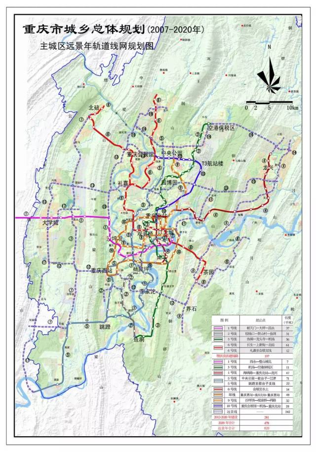 到2022年,重庆将新建成轨道交通70.51公里,涉及40座车站!