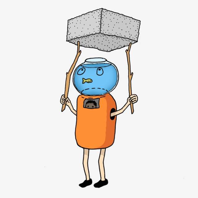 另类漫画,矛盾的人生总是在纠结,你看懂了吗?