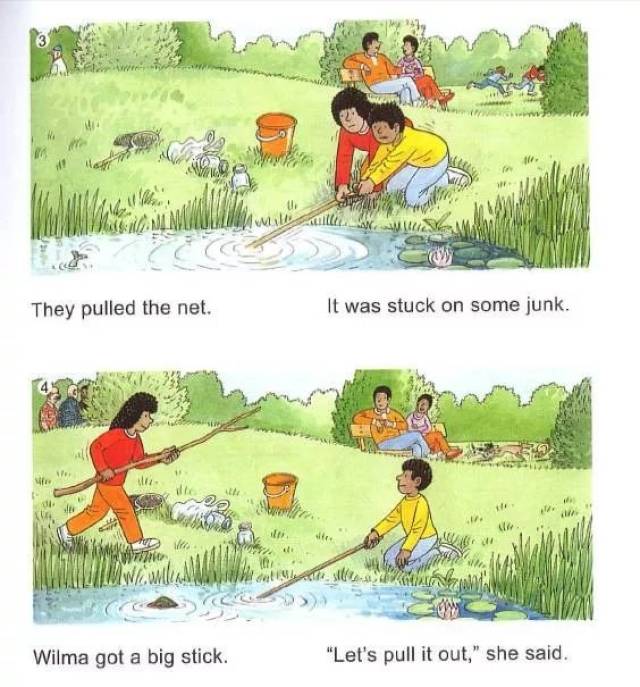 英语故事:牛津阅读树第二级 pond dipping