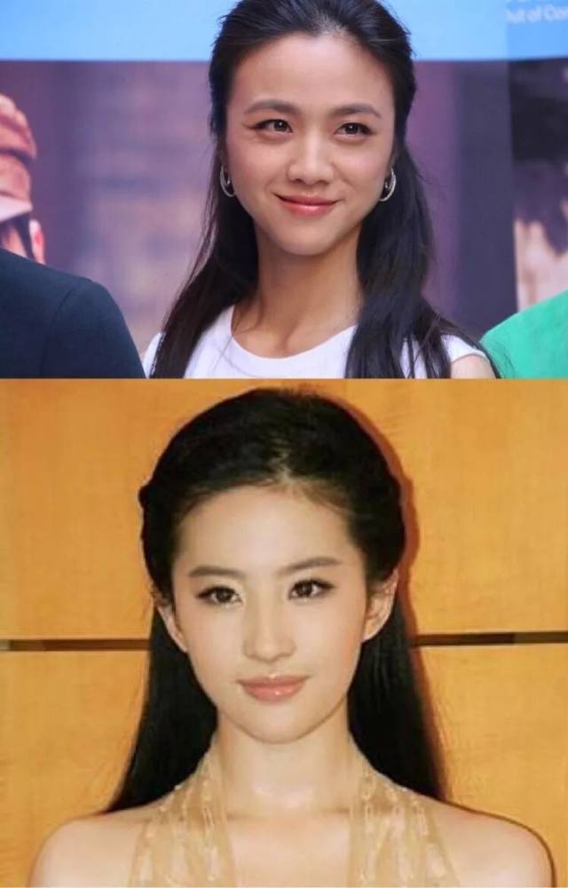 最适合汤唯的发型果然还是蓬松的大波浪卷,女神范十足.