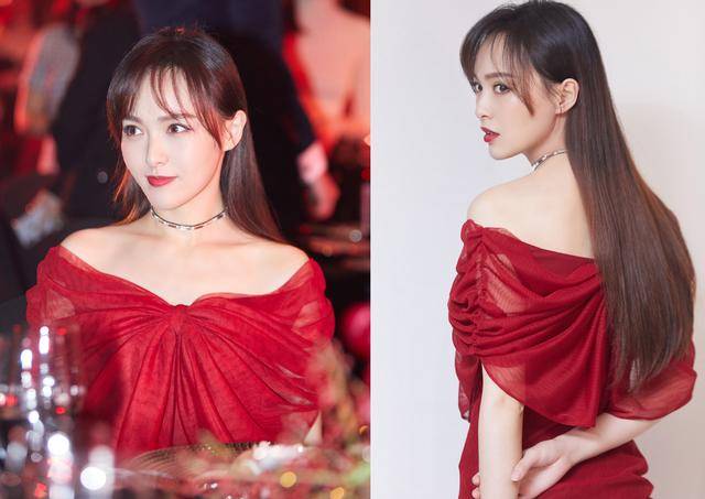 唐嫣红裙长靴惊艳红毯,全方位抓拍也美的无懈可击,让人一眼万年