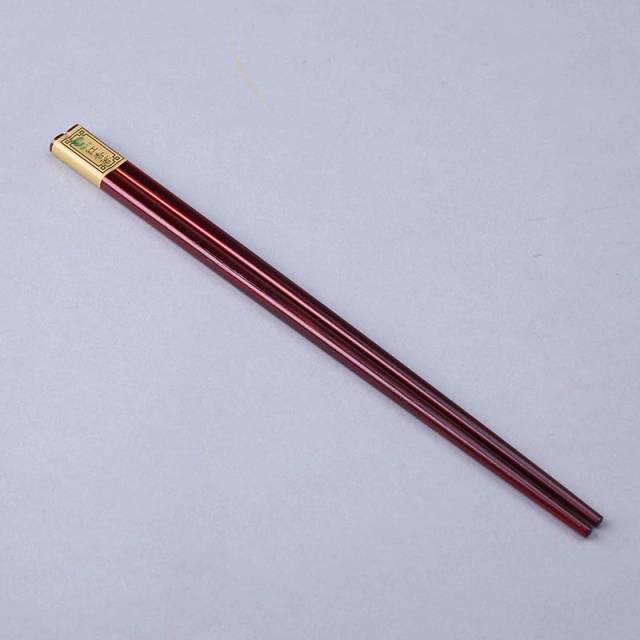 飞鹤图案竹木筷子(5双/套)
