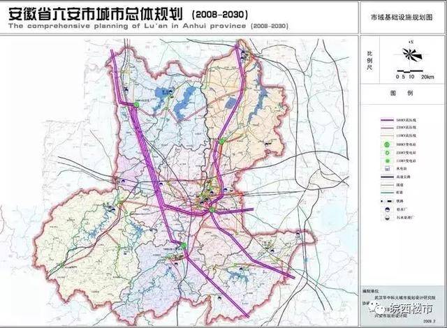 北部跨越淠河总干渠以技术建设工业组团,依托城北高速公路的交通优势