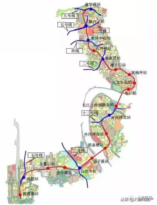 将为李家沱片区的交通带来便利,加快区域建设,能更快地融入重庆发展
