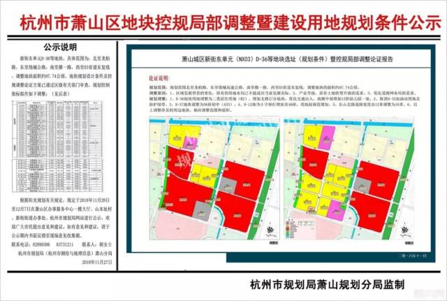 萧山新街,新塘规划新建扩建多所学校!另有新增宅地,道路扩宽