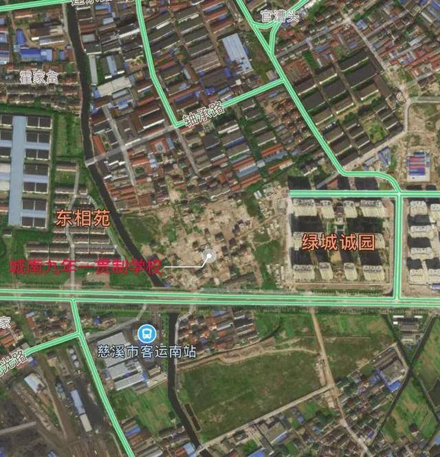 慈溪城南九年一贯制学校开建,学校效果图曝光,先睹为快!