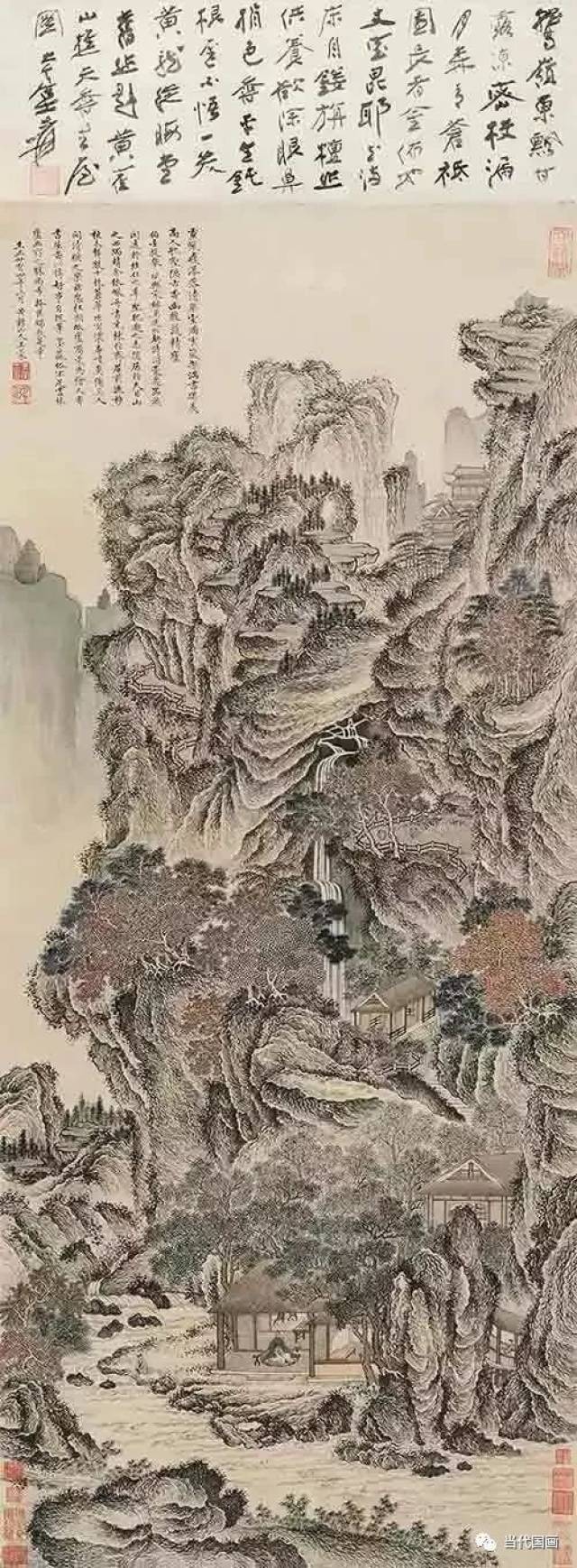 为什么要看王蒙的画