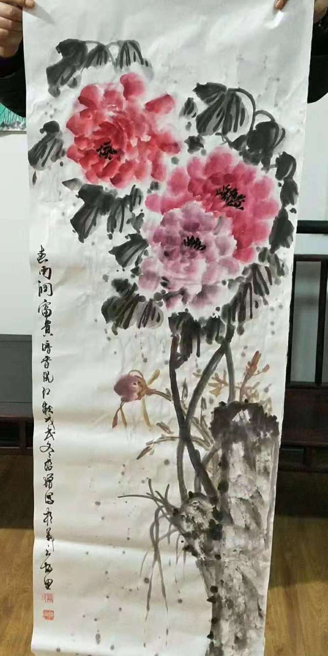 山东临沂著名画家孙绍增助推世界汉字节