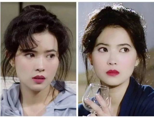 港风的妆容几乎就是浓眉大眼 哑光红唇,红唇是绝对是会有.