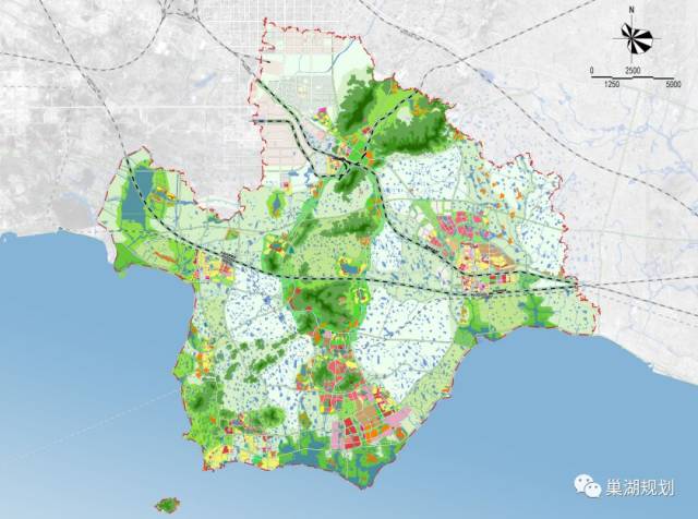总体发展规划 巢湖半岛将作为合肥国家滨湖科学城的未来科技战略组团