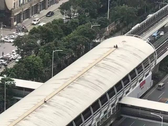 "在8点23分发布消息称,因有人闯入轨行区,3号线荷坳站-龙城站双方向的