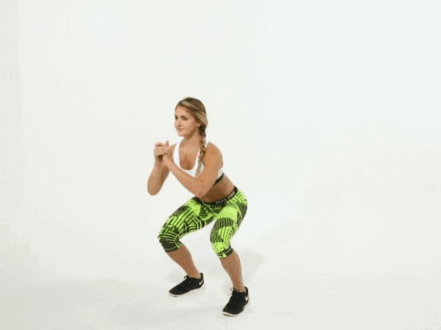 深蹲,爬楼梯 最简单常用 单车训练保持线条感 在此小编推荐一套臀部