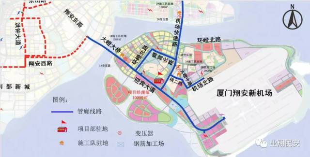 厦门翔安机场2020基本建成,境内刘五店港区日显效益,324国道,沈海