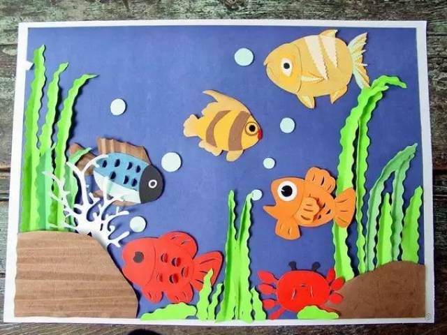 100张幼儿园创意墙面手工粘贴画,让教室美如画!