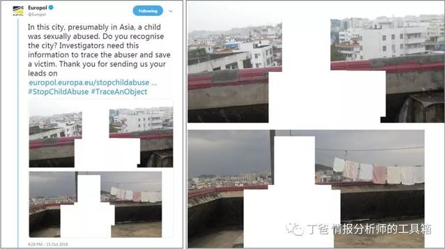 【图片挖掘】两张欧洲刑警组织公布的亚洲城市儿童虐待照片地理定位在中国深圳
