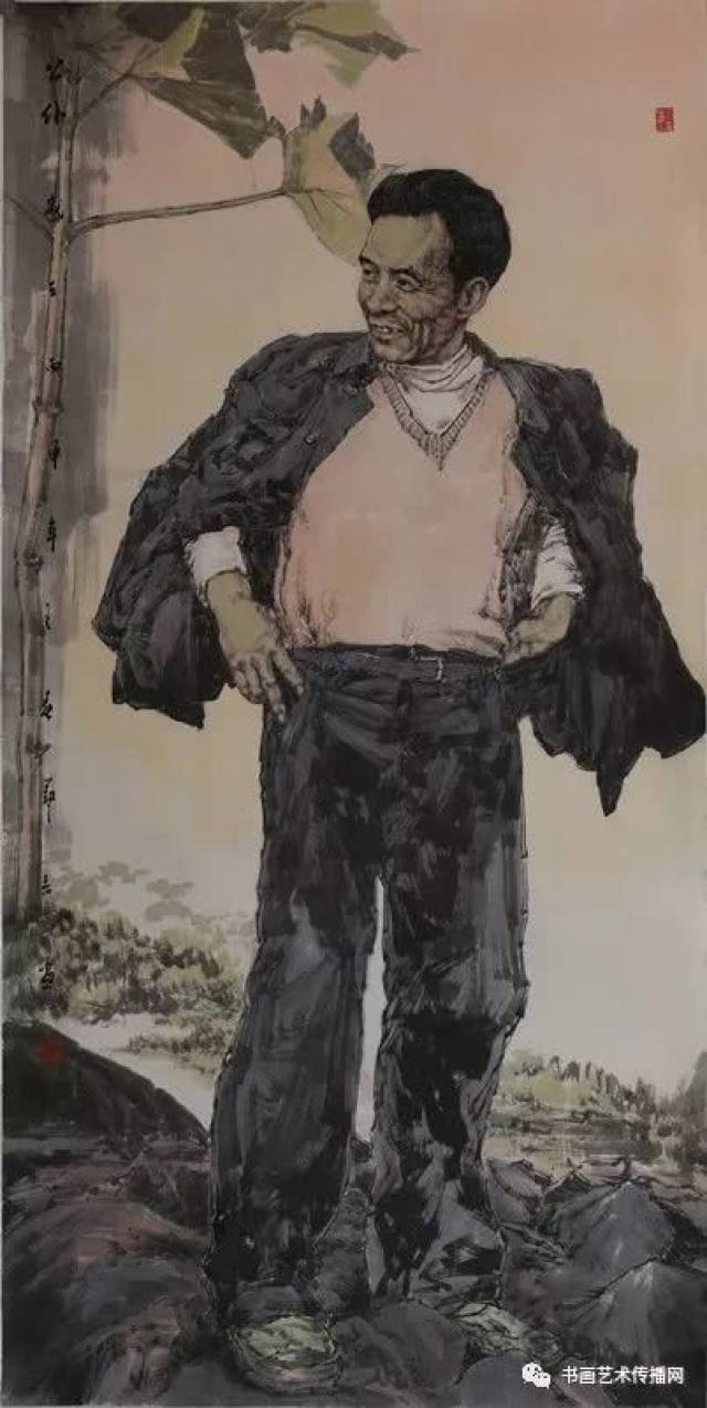 焦裕禄(136cmx68cm)