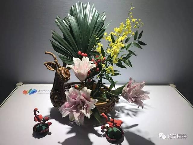 第五届中国杯插花花艺大赛暨2018广州国际花卉艺术展昨落幕