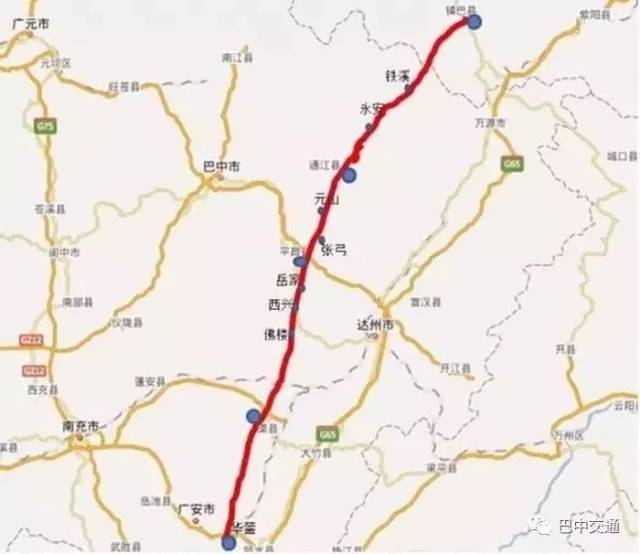 渠县,广安市广安区,前锋区境内,本项目是《四川省高速公路网规划(2014