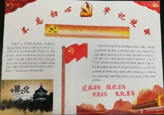 请投出你宝贵的一票 rreadygo 本次手抄报的主题是党章,党徽正挂在