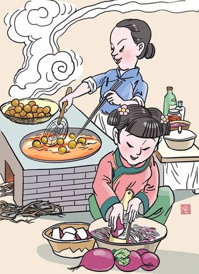 李志平 | 100幅《传统津味小吃》系列漫画赏析