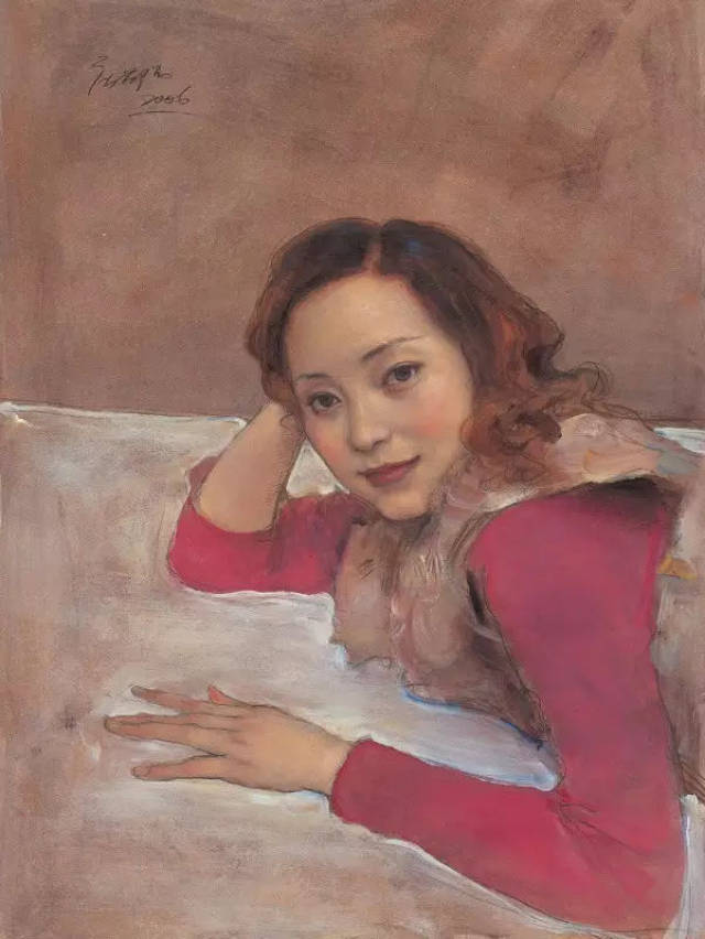 四川美术学院院长庞茂琨写生作品
