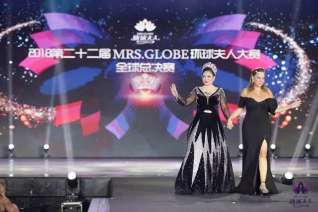 环球夫人大赛全球执行主席李昀轩与环球夫人大赛创始人dr.