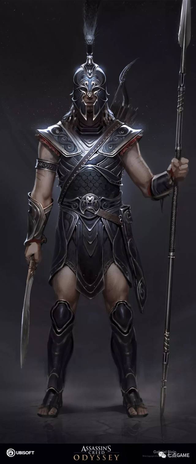 资源|《刺客信条:奥德赛》武器.角色造型设计分享-7.game