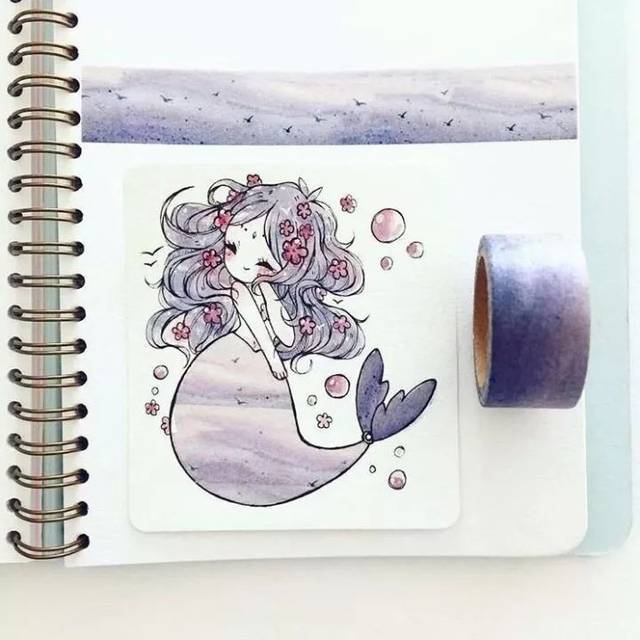 原来胶带还能用来作画!