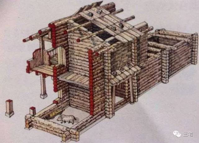 古建屋顶平面图ps素材