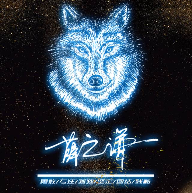 你该换头像了,霸气狼性文化姓氏微信头像,赶紧领走你的姓氏