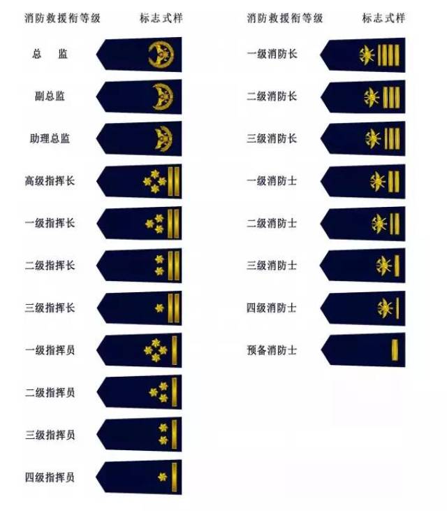公安消防普升仪式 消防官兵的等级与军衔!