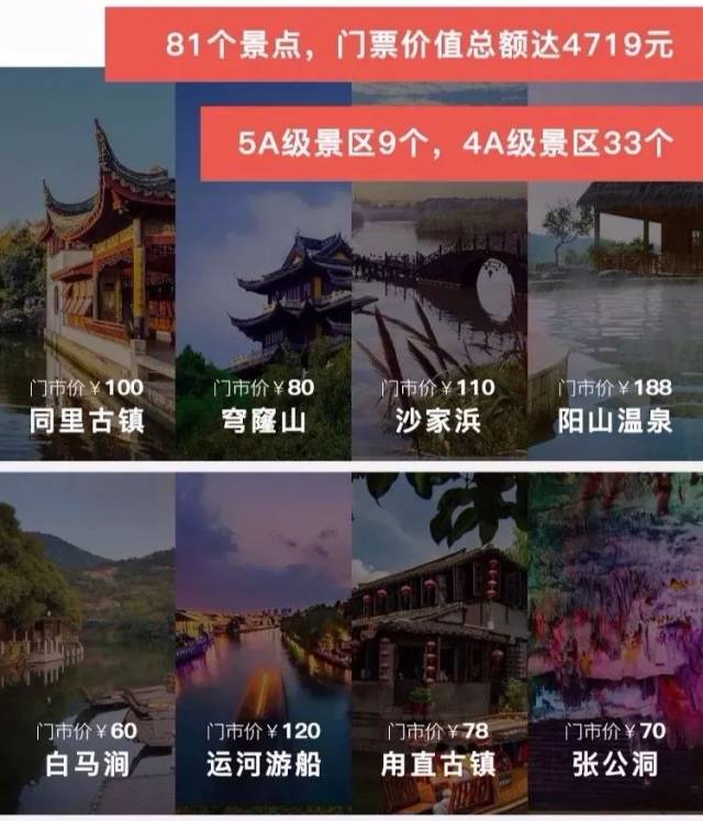 超划算!苏州惠民休闲年卡开售,一卡畅游苏锡常81处景点