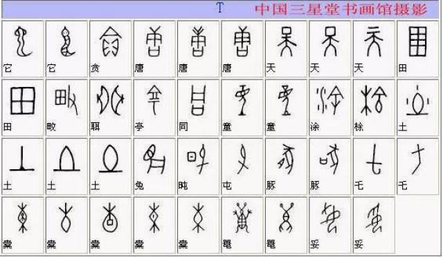 《全部甲骨文对照表》收藏版,终于齐了